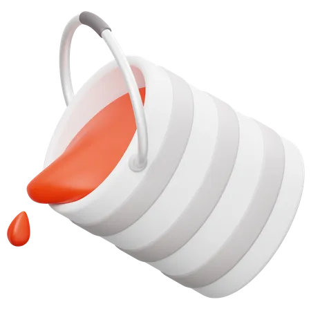 Paint Bucket  3D Icon