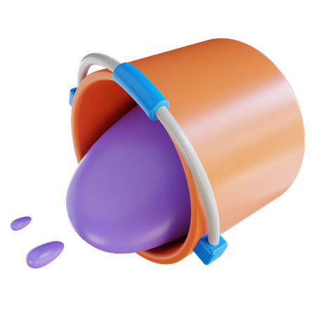 Paint Bucket  3D Icon