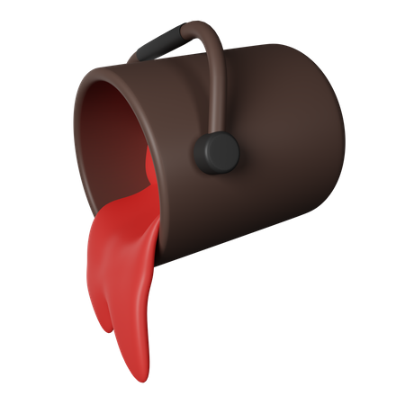 Paint Bucket  3D Icon