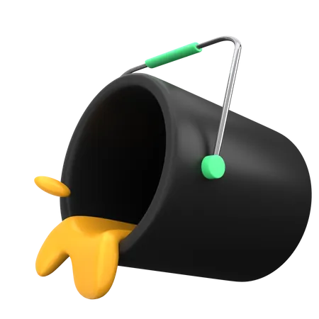 Paint Bucket  3D Icon