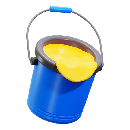 Paint bucket  3D Icon