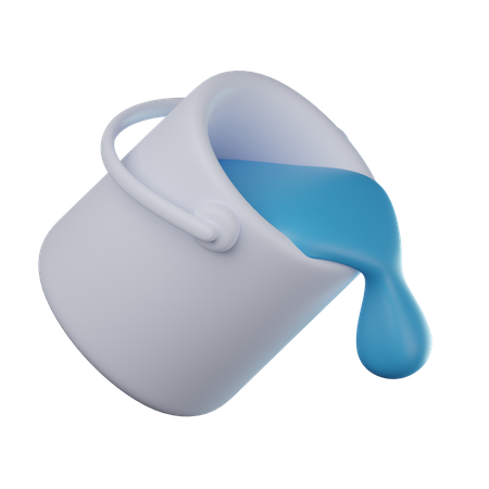 Paint Bucket  3D Icon