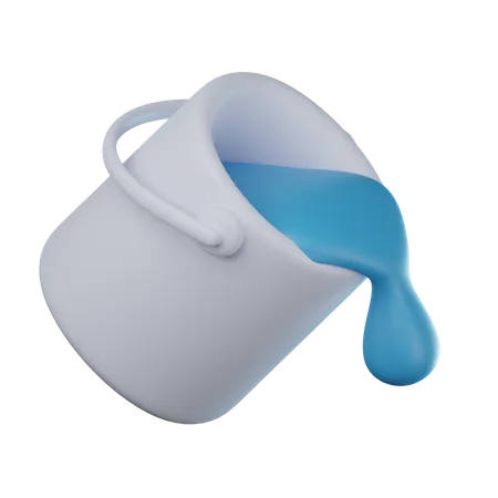 Paint Bucket  3D Icon