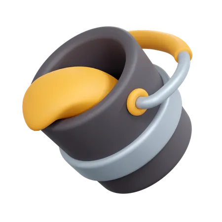 Paint Bucket  3D Icon