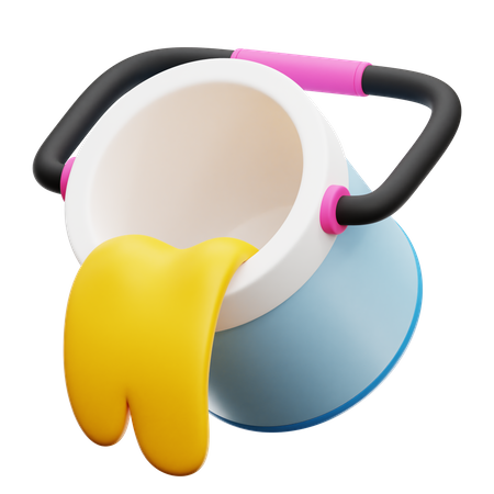 Paint Bucket  3D Icon