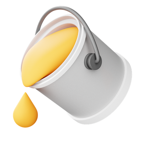 Paint Bucket  3D Icon