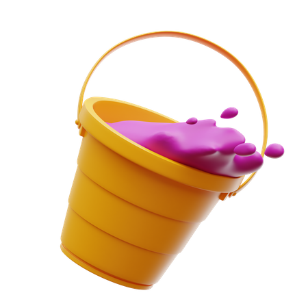 Paint Bucket  3D Icon