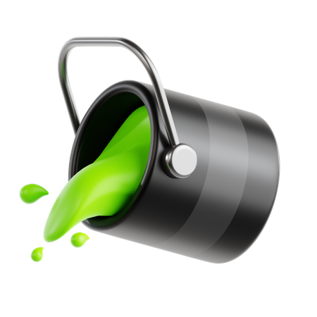 Paint Bucket  3D Icon