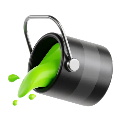 Paint Bucket  3D Icon