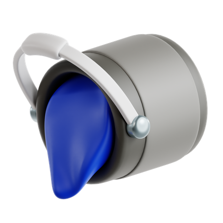 Paint Bucket  3D Icon