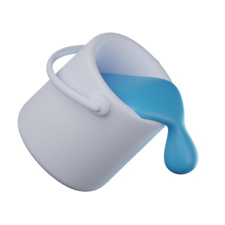 Paint Bucket  3D Icon