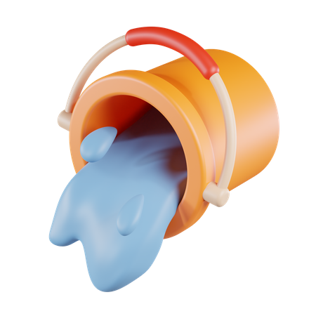 Paint Bucket  3D Icon