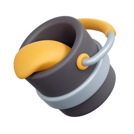 Paint Bucket  3D Icon