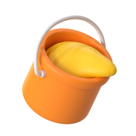 Paint Bucket  3D Icon