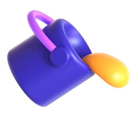 Paint Bucket Tool  3D Icon