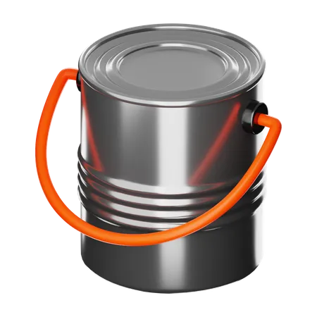 Paint Can  3D Icon