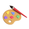3d paint pad emoji
