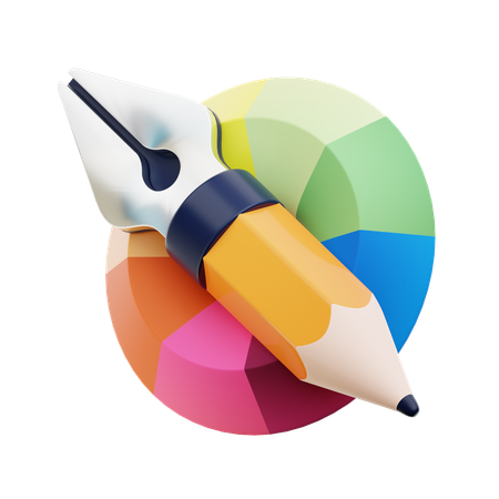 Paint Palette  3D Icon