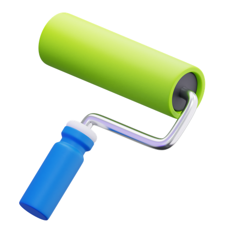 Paint Roller  3D Icon