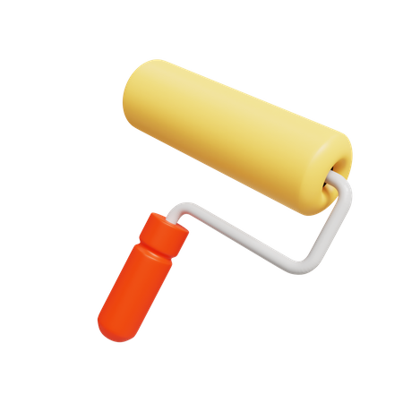 Paint Roller  3D Icon