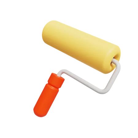 Paint Roller  3D Icon