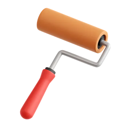 Paint Roller  3D Icon