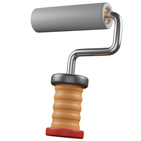 Paint Roller  3D Icon