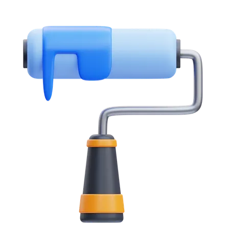 Paint Roller  3D Icon