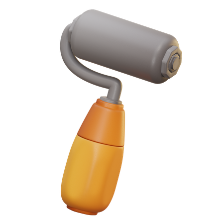 Paint Roller  3D Icon