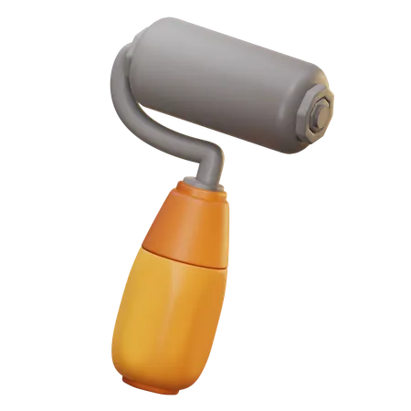 Paint Roller  3D Icon