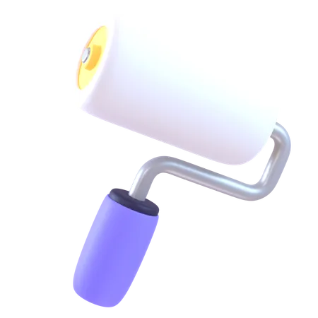 Paint Roller  3D Icon