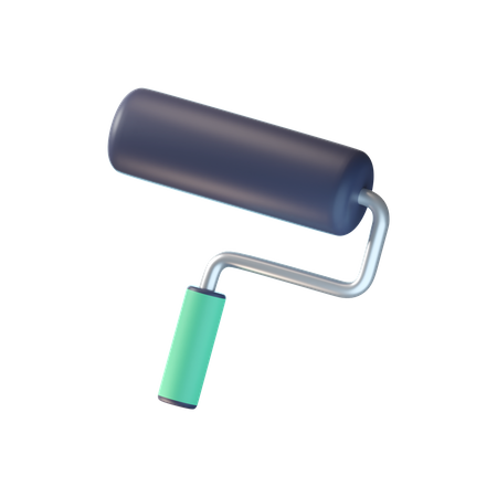 Paint Roller  3D Icon