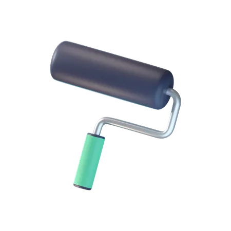 Paint Roller  3D Icon