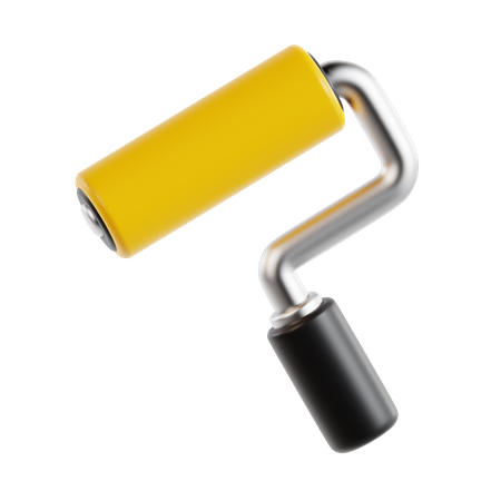 Paint Roller  3D Icon