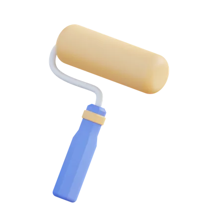 Paint Roller  3D Icon