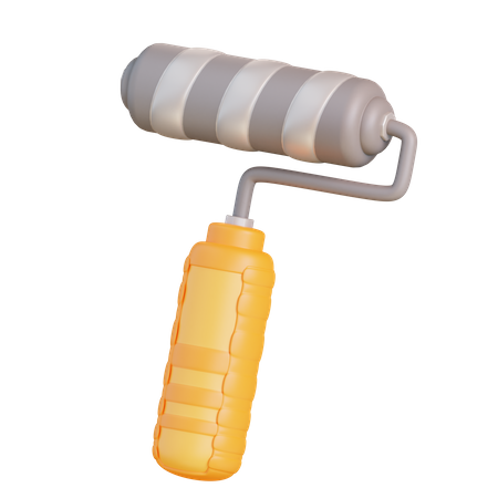 Paint Roller  3D Icon