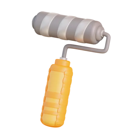 Paint Roller  3D Icon