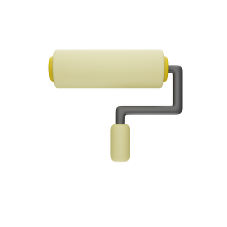 Paint Roller  3D Icon