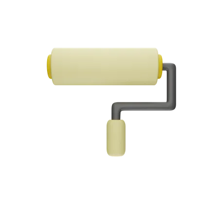 Paint Roller  3D Icon