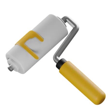 Paint Roller  3D Icon