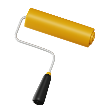 Paint Roller  3D Icon