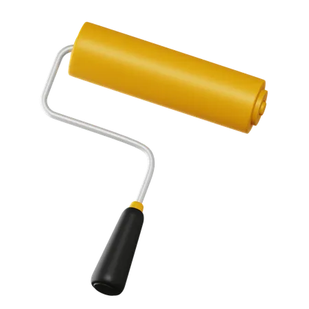 Paint Roller  3D Icon