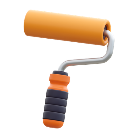 Paint Roller  3D Icon