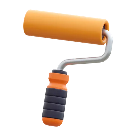 Paint Roller  3D Icon