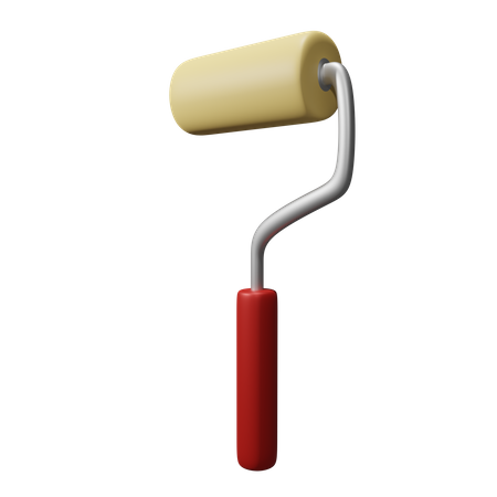 Paint Roller  3D Icon