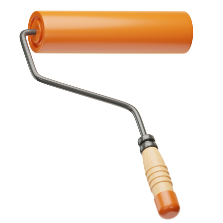 Paint Roller  3D Icon