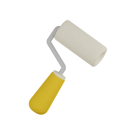 Paint Roller  3D Icon