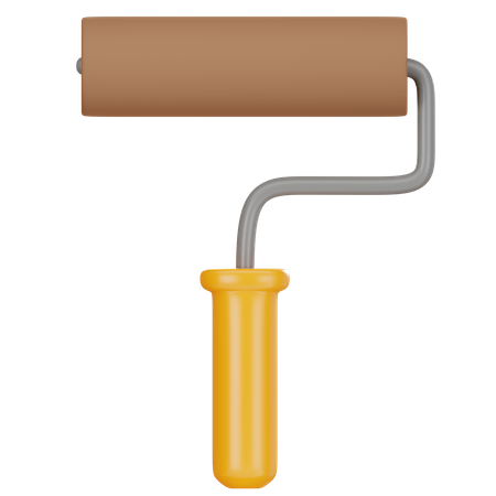 Paint Roller  3D Icon