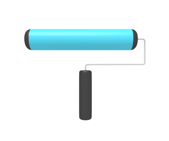 Paint Roller  3D Icon