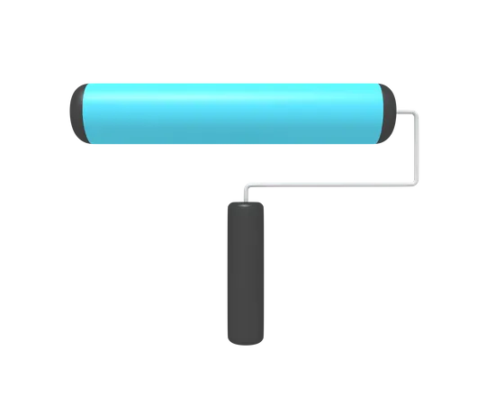 Paint Roller  3D Icon